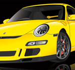 A Porsche illustration